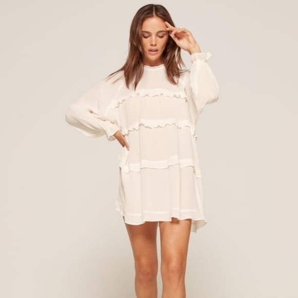 Reformation Victoria in Ivory size M NWT - Picture 2 of 8